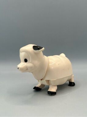 Vintage Fisher Price Little People White Sheep Lamb Farm Animal Hong Kong